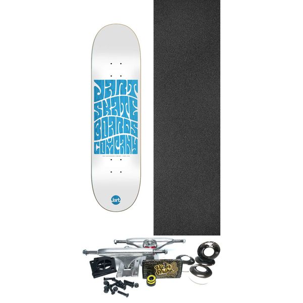 Jart Skateboards Woodstock Skateboard Deck - 8" x 31.44" - Complete Skateboard Bundle